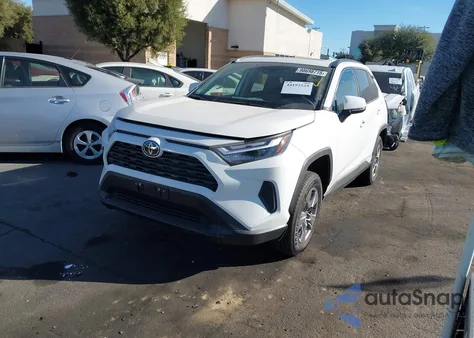 2025 Toyota Rav4 Hybrid Xle z USA, uszkodzony, nr VIN JTMRWRFV9SD345357